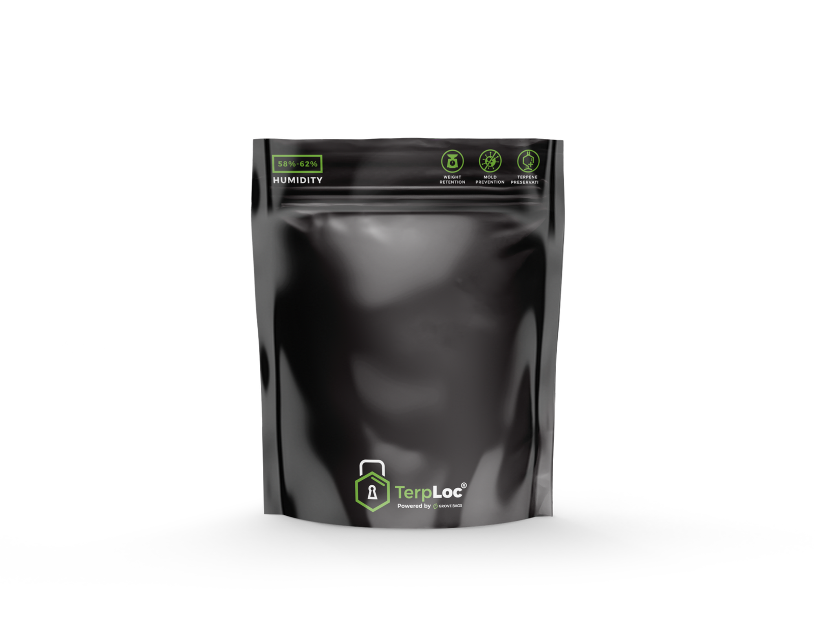 GroveBags TerpLoc 3.5 G - Negra (1/8Oz)